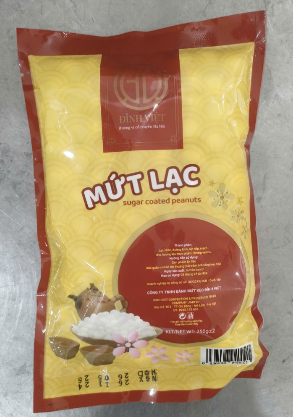 Mứt Lạc Đỉnh Việt 240g